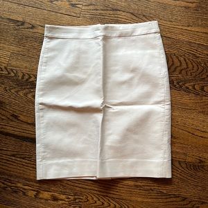 Bone/Light Beige J. Crew Pencil Skirt - Like New!